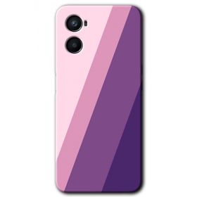 Oppo Reno 3 Oblique Baskılı Uyumlu Silikon Kılıf