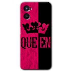 Oppo Reno 3 Queen Baskılı Uyumlu Silikon Kılıf