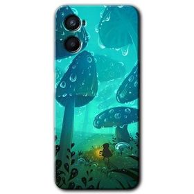 Oppo Reno 3 Silhoutte Dropss Baskılı Uyumlu Silikon Kılıf