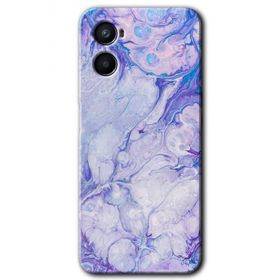 Oppo Reno 3 Spots Lilac Baskılı Uyumlu Silikon Kılıf