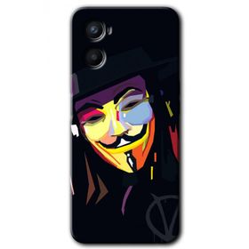 Oppo Reno 3 Uyumlu Vendetta Baskılı Silikon Kılıf