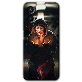 Oppo Reno 3 V for Fire Baskılı Uyumlu Silikon Kılıf