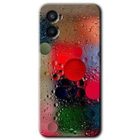Oppo Reno 3 Wet Bubbles Baskılı Uyumlu Silikon Kılıf