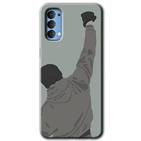 Oppo Reno 4 Artwork Wide Baskılı Uyumlu Silikon Kılıf