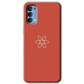 Oppo Reno 4 Atom Baskılı Uyumlu Silikon Kılıf