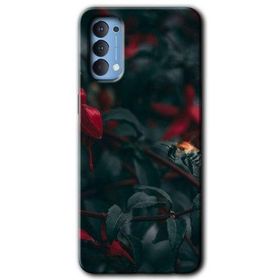 Oppo Reno 4 Avcı Arı Baskılı Uyumlu Silikon Kılıf