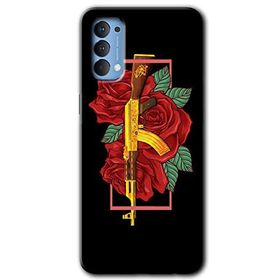 Oppo Reno 4 Bedel Baskılı Uyumlu Silikon Kılıf