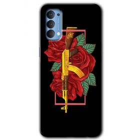 Oppo Reno 4 Bedel Baskılı Uyumlu Silikon Kılıf
