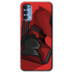 Oppo Reno 4 Beyin Gıdası Baskılı Uyumlu Silikon Kılıf
