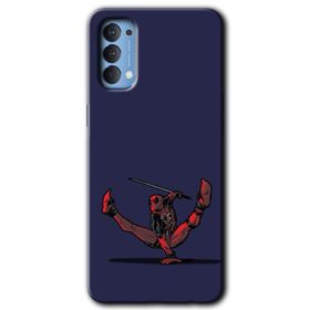 Oppo Reno 4 Beyin Gıdası Baskılı Uyumlu Silikon Kılıf