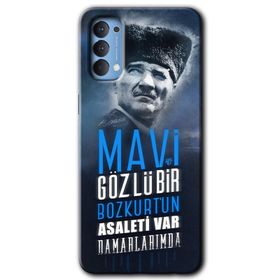 Oppo Reno 4 Bezdum Da Baskılı Uyumlu Silikon Kılıf