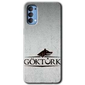 Oppo Reno 4 Bezdum Da Baskılı Uyumlu Silikon Kılıf
