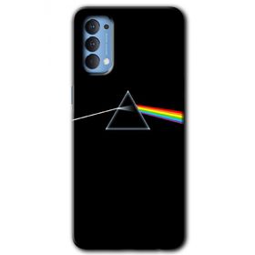 Oppo Reno 4 Dark Side Baskılı Uyumlu Silikon Kılıf