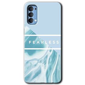 Oppo Reno 4 Fearless Baskılı Uyumlu Silikon Kılıf