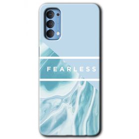 Oppo Reno 4 Fearless Baskılı Uyumlu Silikon Kılıf