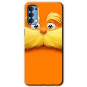 Oppo Reno 4 Garfield Baskılı Uyumlu Silikon Kılıf