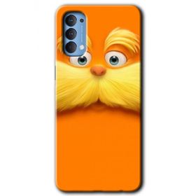Oppo Reno 4 Garfield Baskılı Uyumlu Silikon Kılıf
