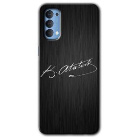 Oppo Reno 4 Graffiti Çizgi Film Baskılı Uyumlu Silikon Kılıf