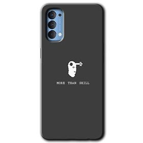 Oppo Reno 4 Headshot Baskılı Uyumlu Silikon Kılıf