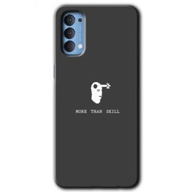 Oppo Reno 4 Headshot Baskılı Uyumlu Silikon Kılıf
