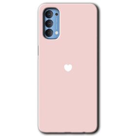 Oppo Reno 4 Kara Kedi Baskılı Uyumlu Silikon Kılıf