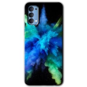 Oppo Reno 4 Karışım 1 Baskılı Uyumlu Silikon Kılıf