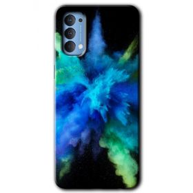 Oppo Reno 4 Karışım 1 Baskılı Uyumlu Silikon Kılıf