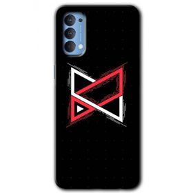 Oppo Reno 4 Kilit Baskılı Uyumlu Silikon Kılıf