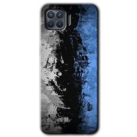Oppo Reno 4 Lite Abstract Wallpaper Baskılı Uyumlu Silikon Kılıf