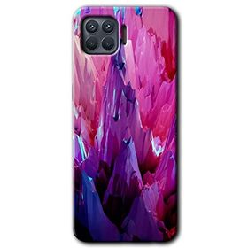 Oppo Reno 4 Lite Abstraction Sharp Baskılı Uyumlu Silikon Kılıf