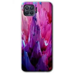 Oppo Reno 4 Lite Abstraction Sharp Baskılı Uyumlu Silikon Kılıf