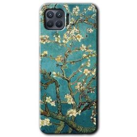 Oppo Reno 4 Lite Almond Blossom Baskılı Uyumlu Silikon Kılıf