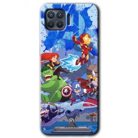 Oppo Reno 4 Lite Avengers Cartoon Baskılı Uyumlu Silikon Kılıf