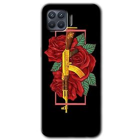 Oppo Reno 4 Lite Bedel Baskılı Uyumlu Silikon Kılıf