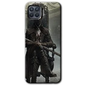 Oppo Reno 4 Lite Bloodborne Hunters Baskılı Uyumlu Silikon Kılıf