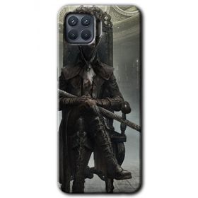 Oppo Reno 4 Lite Bloodborne Hunters Baskılı Uyumlu Silikon Kılıf