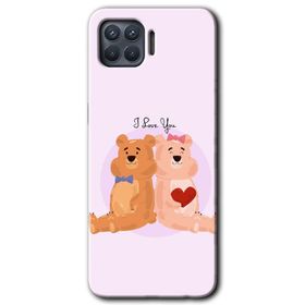 Oppo Reno 4 Lite Dalga Baskılı Uyumlu Silikon Kılıf