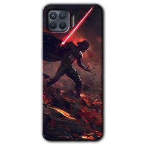 Oppo Reno 4 Lite Darh Vader Wars Baskılı Uyumlu Silikon Kılıf