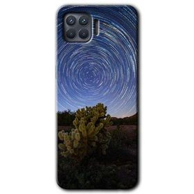 Oppo Reno 4 Lite Eclipse Sky Baskılı Uyumlu Silikon Kılıf