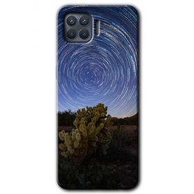 Oppo Reno 4 Lite Eclipse Sky Baskılı Uyumlu Silikon Kılıf