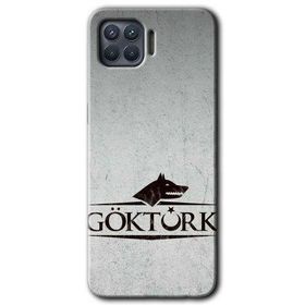 Oppo Reno 4 Lite Göktürk Baskılı Uyumlu Silikon Kılıf