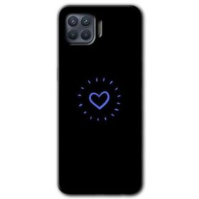 Oppo Reno 4 Lite Heart Strokes Baskılı Uyumlu Silikon Kılıf
