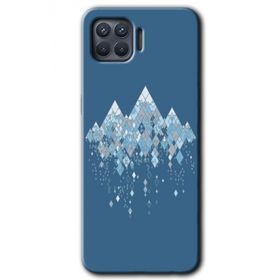 Oppo Reno 4 Lite İceberg Baskılı Uyumlu Silikon Kılıf