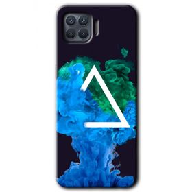 Oppo Reno 4 Lite İnk Clot Baskılı Uyumlu Silikon Kılıf