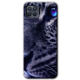 Oppo Reno 4 Lite Kaplan Baskılı Uyumlu Silikon Kılıf