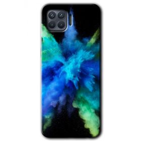 Oppo Reno 4 Lite Karışım 1 Baskılı Uyumlu Silikon Kılıf