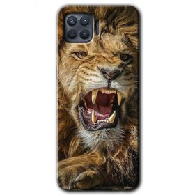 Oppo Reno 4 Lite King Lion Baskılı Uyumlu Silikon Kılıf