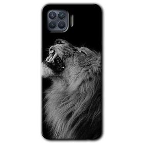 Oppo Reno 4 Lite Lion Baskılı Uyumlu Silikon Kılıf