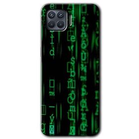 Oppo Reno 4 Lite Matrix Baskılı Uyumlu Silikon Kılıf