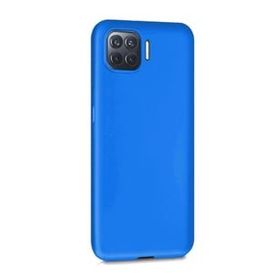 Oppo Reno 4 Lite Mavi Uyumlu Silikon Kılıf